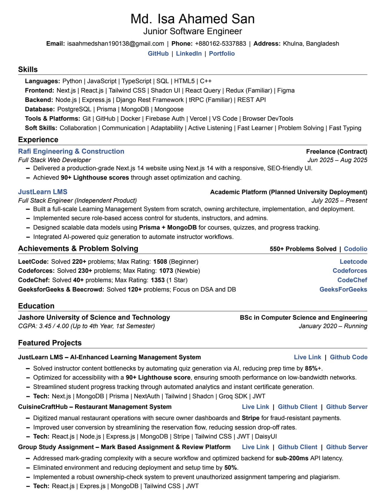 Resume