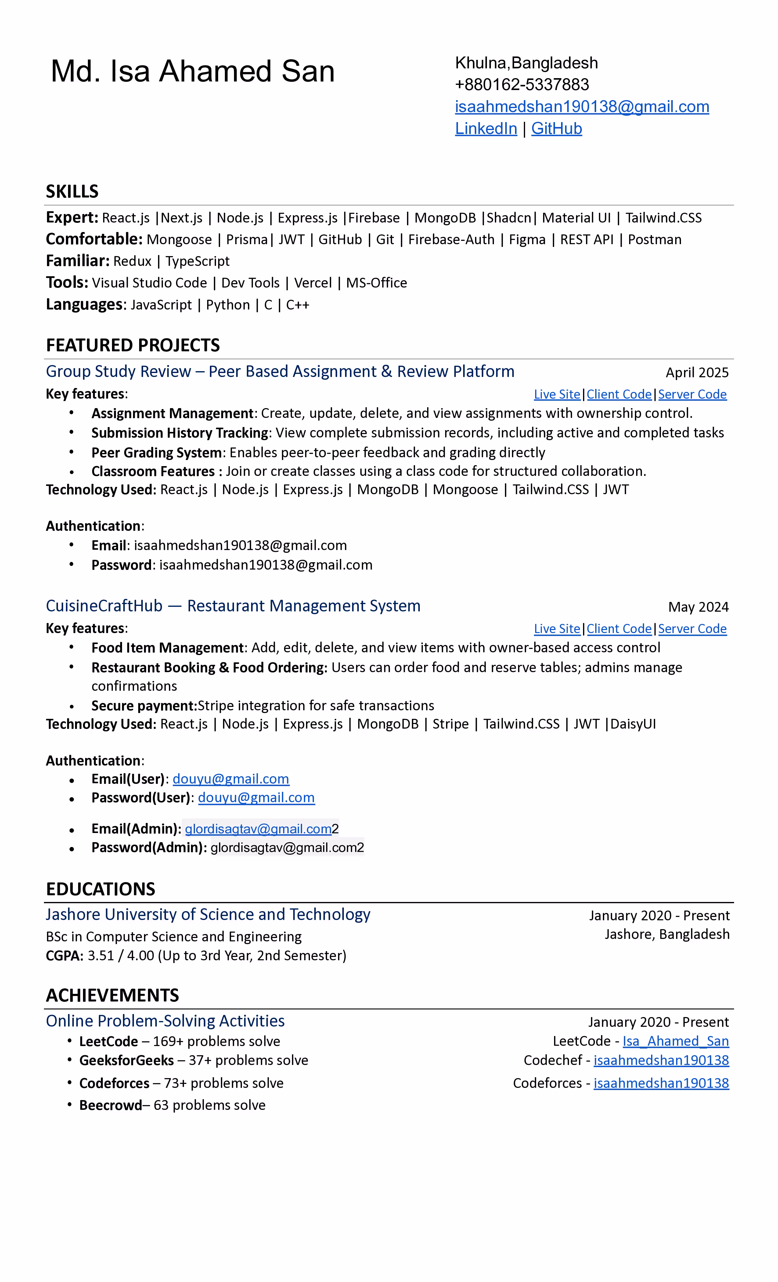 Resume